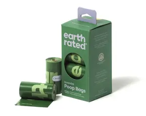 Earth Rated Sáčky na psí exkrementy levandule 8 rolí