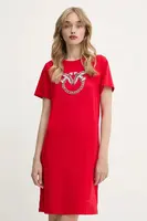 Bavlněné šaty Pinko Answear Exclusive