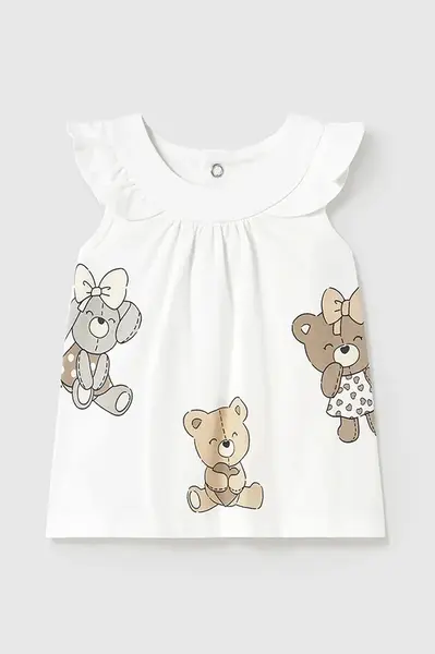 Dětské bavlněné šaty Mayoral Newborn