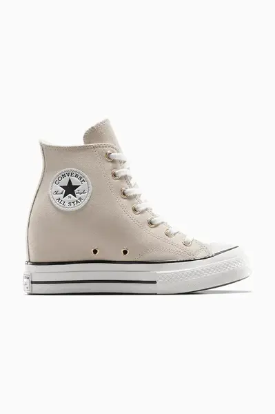 Semišové tenisky Converse Chuck 70 Wedge