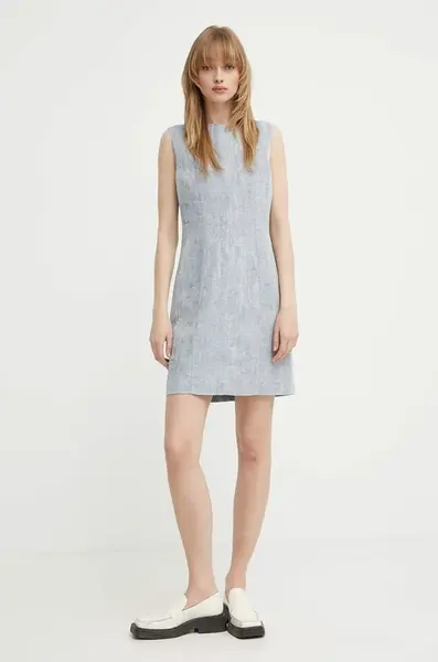 Šaty s příměsí lnu Tiger Of Sweden Kasie