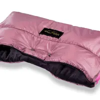Baby Nellys Rukávník ke kočárku STYLE, pudrově růžová