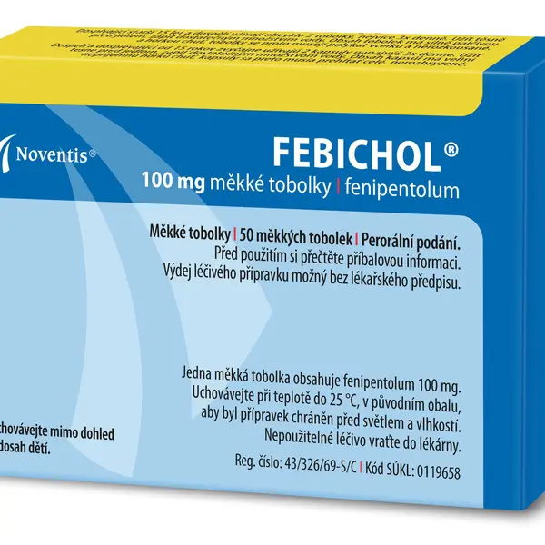 Febichol 50 měkkých tobolek