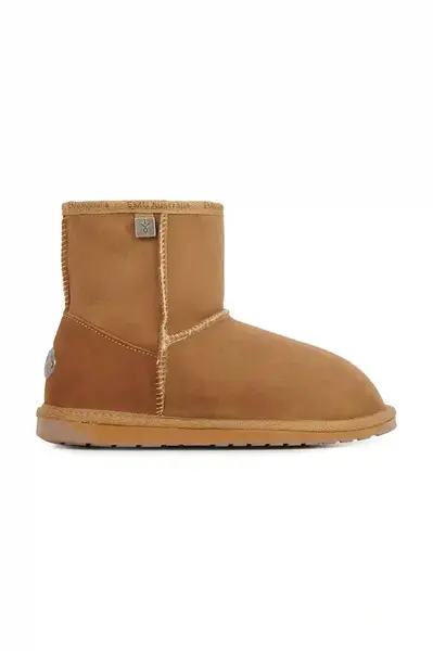 Semišové sněhule Emu Australia Platinum Stinger Slim Mini