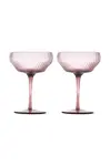 Sada sklenic na víno Pols Potten Pum Coupe Glasses 250 ml 2-pack