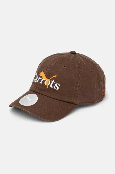 Bavlněná baseballová čepice Puma PUMA x CARROTS Dad Cap