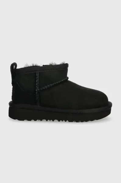 Dětské semišové sněhule UGG T CLASSIC ULTRA MINI