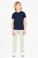 Dětské bavlněné tričko Guess tmavomodrá barva, s aplikací, L5RI19 KCM20