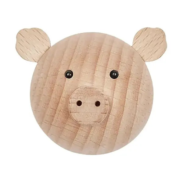 Nástěnný věšák OYOY Mini béžová barva