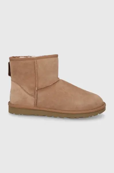 Semišové sněhule UGG Classic Mini