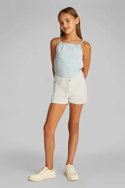 Dětské riflové kraťasy Calvin Klein Jeans