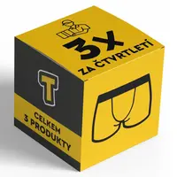 Styx Pánské boxerky long sportovní guma - měsíční čtvrtletní předplatné XL