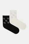 Ponožky Karl Lagerfeld IKON RHINESTONE 2-pack