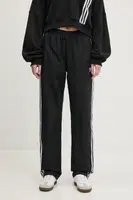 Tepláky adidas Originals Woven Track Pant černá barva, vzorované, JD5335