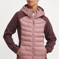 Sportovní bunda Columbia Powder Lite Hybrid růžová barva, 2089411
