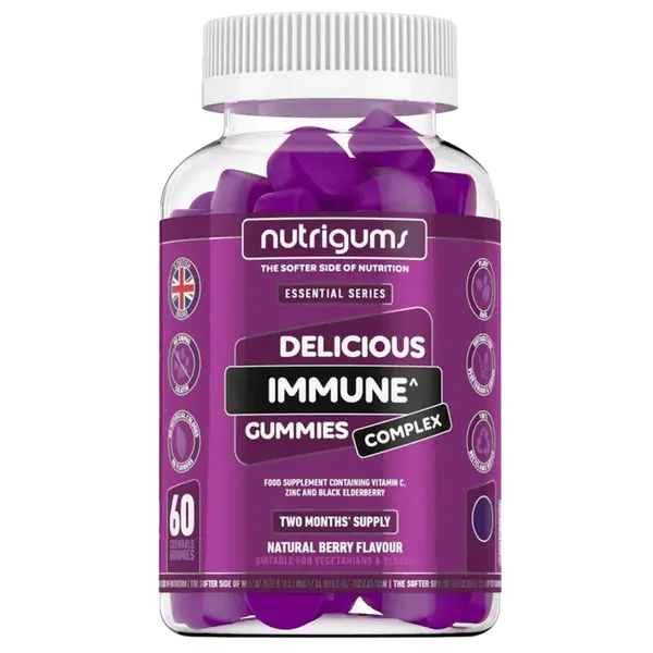 Nutrigums Immune Complex 60 želé - lesní ovoce