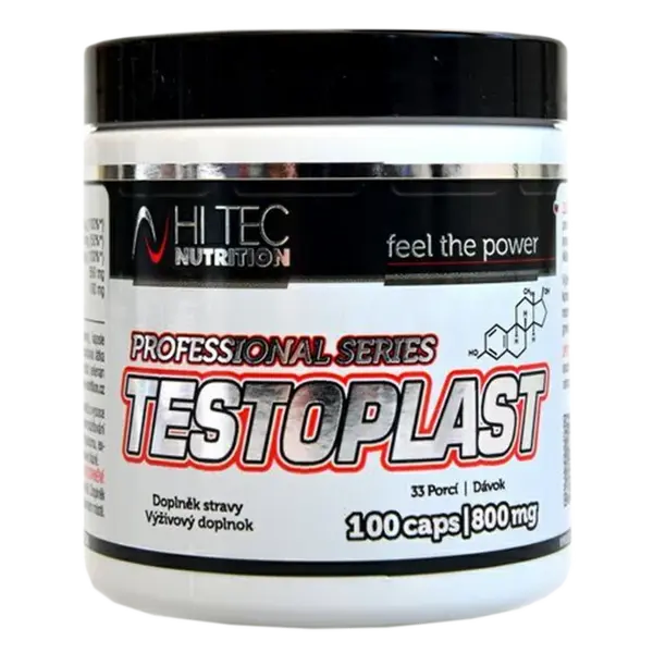 HiTec Nutrition Testoplast - 100 kapslí
