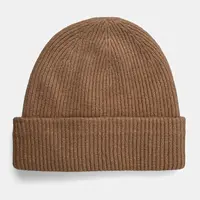Čepice Abercrombie & Fitch béžová barva, z husté pleteniny, KI112-4145