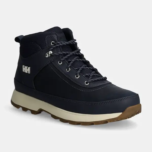 Boty Helly Hansen Calgary 2 pánské, tmavomodrá barva, lehce zateplené, 12036