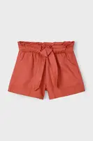 Dětské kraťasy Mayoral oranžová barva, hladké, 3202