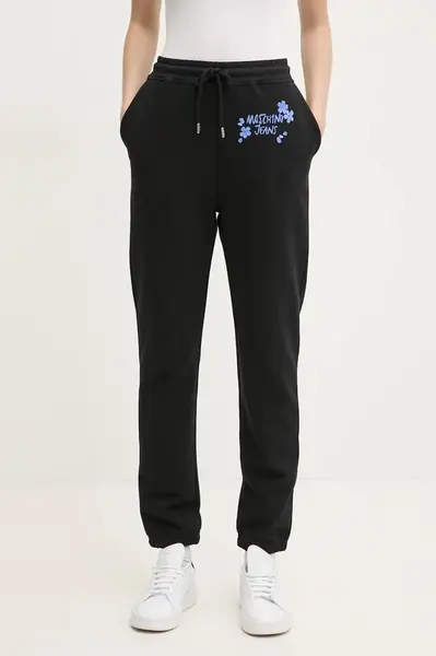 Bavlněné tepláky Moschino Jeans