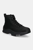 Kožené trapery Calvin Klein Jeans HYBRID WP BOOT LACEUP REBELLIOUS