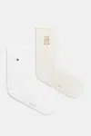 Ponožky Tommy Hilfiger 2-pack dámské, béžová barva, 701232609