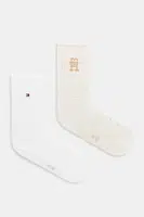 Ponožky Tommy Hilfiger 2-pack dámské, béžová barva, 701232609