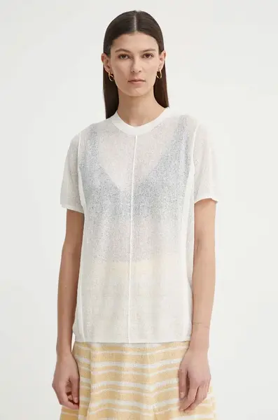 Tričko s příměsí lnu AERON CAYMEN