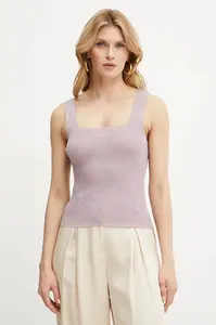 Top s příměsí lnu Twinset