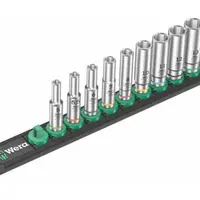 Wera 005410 Magnetická lišta A Deep 1 se sadou prodloužených nástrčných hlavic 5 ÷ 13 mm t