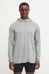 Sportovní mikina Fjallraven Abisko šedá barva, F87199
