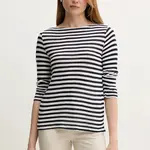 Tričko s dlouhým rukávem s příměsí lnu United Colors of Benetton