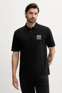 HUGO  Bavlněné polo tričko  Dusplity