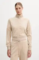 Velurová mikina Guess COUTURE