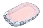 Medi Partners Baby cocoon/nest – Berry + pink Minky