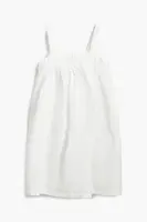 Dětské bavlněné šaty Desigual bílá barva, mini, 25SGVW07