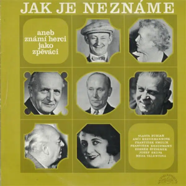 Jak je neznáme aneb známí herci jako zpěváci - Vladimír Müller - audiokniha