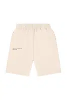 Kraťasy Pangaia KIDS' 365 MIDWEIGHT LONG SHORTS béžová barva, nastavitelný pas, 10000425