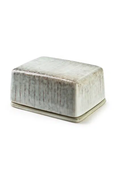 Miska na máslo Affek Design Basic Nature zelená barva