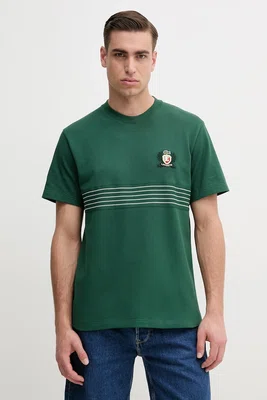 Bavlněné tričko Lacoste s aplikací, TH0025