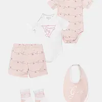 Kojenecká sada Guess růžová barva, H5GW03 K6YW1