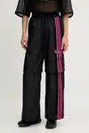 Tepláky adidas Originals Woven Trackpant dámské, černá barva, JD0088