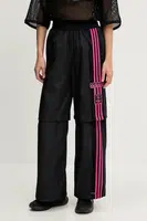 Tepláky adidas Originals Woven Trackpant dámské, černá barva, JD0088