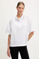 Polo tričko Lacoste dámské, bílá barva, CF0060