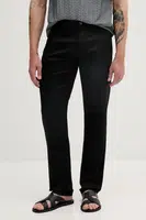 Kalhoty Armani Exchange pánské, černá barva, přiléhavé, XM000049 AF13236