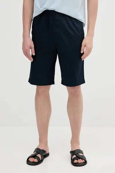 Kraťasy Calvin Klein pánské, tmavomodrá barva, K10K114064