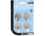 Samolepiace háčiky 4 ks%