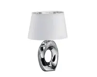 Stolná lampa Taba 33 cm, chrómová%