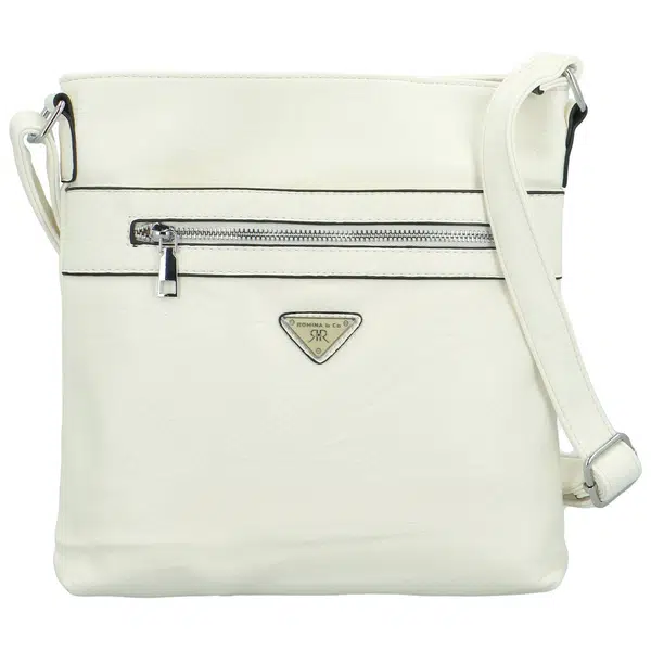 Dámska crossbody kabelka biela - Romina & Co Bags Tomai